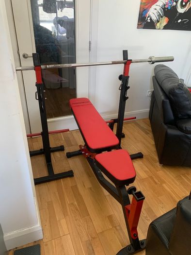 117.5kg Complete Olympic Home Gym Package