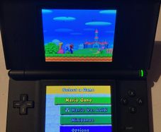 NINTENDO DS LITE ( mint condition) including 3 games