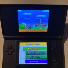 NINTENDO DS LITE ( mint condition) including 3 games