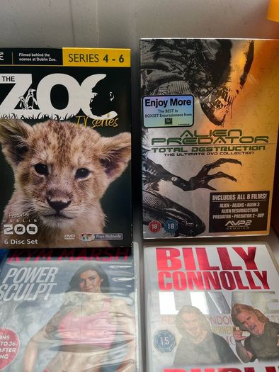 20+ DVDs and 5 box sets