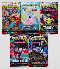 pokemon packs 5pcs