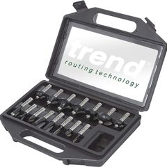SET/SS9X1/2TC 1/2-inch TC Starter Cutter Set, 15 Pieces