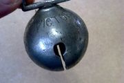 Victorian rumbler or crotal bell Horse harness bell