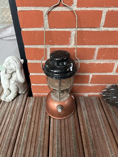 antique old Tilly lamp