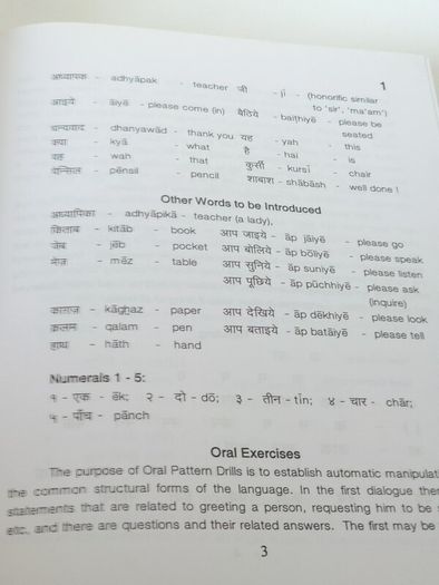 Introductory Hindi Course