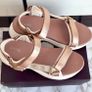Dunnes Stores Rose Gold Platform Summer Sandals - Size 38 Image 10