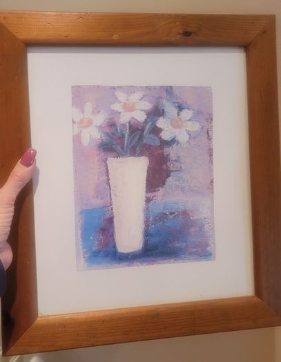 Vintage Solid Wood Frames x2