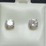 Sterling silver 925 CZ small stud earrings Image 3