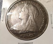 Victorian Silver Crown