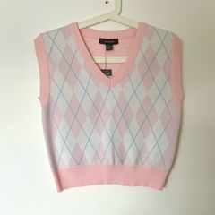 Knit sweater vest