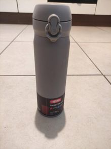 Thermos Superlight Direct Drink Flask in Silver - Brand New