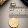 Vintage 925 Sterling Silver Cowrie Shell Charm Pendant Image 9