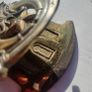Antique H.L. Judd Cast Iron Shriners Masonic Desk Clip Image 4