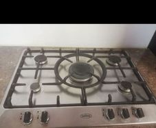 Gas Hob stainless steel
