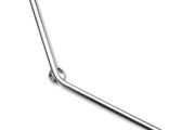 Stainless steel angled grab rail, 45 degree, elderly/disabled aid