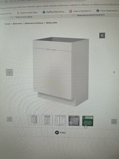 bathroom vanity cabinet