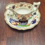 Japanese-inspired Imari pattern with cobalt blue, red, and gold gilding china Image 6