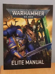 Warhammer 40,000 40K Elite Manual Rules Booklet 9th Games Workshop Book WH40k