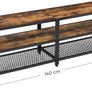 New Industrial TV Stand Unit - FREE P&P Image 3