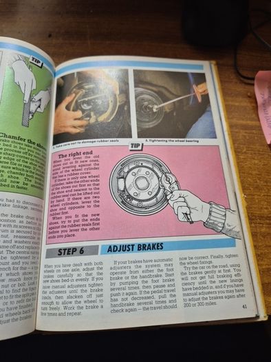 Vintage 1985 Servicing your car DIY Guide to Routine Maintenance