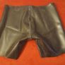Men's latex shorts rubber thick 0.9mm Image 3