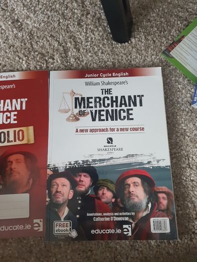 Junior cycle  the merchant of venice,