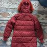 Diesel burgundy polyester coat Image 2