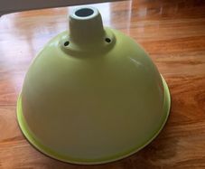 Vintage yellow light shade