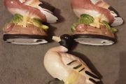 three duck figurines