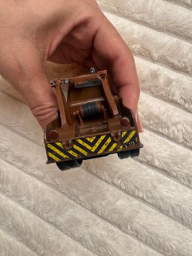 Disney Pixar Cars Radiator Springs Tow Mater Truck Diecast Metal Vehicle approx. 9.5 cm. length one of the back wheels is not working usad Please see photos