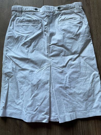 skirt Ralph Lauren size 10 ivory corduroy