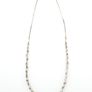 Vintage 925 Sterling Silver Woven Flat Link Italian Chain Image 3