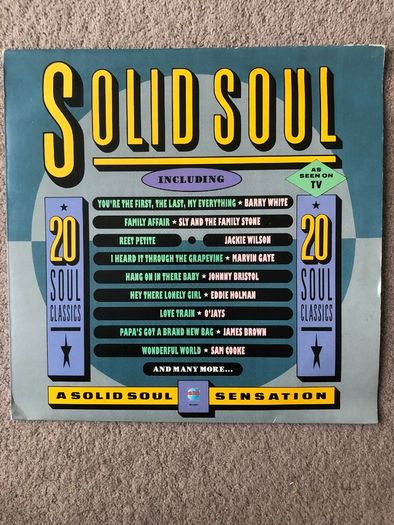 Solid Soul Telstar 1987 Vinyl Marvin Gaye James Brown etc