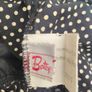 Vintage Betty Barclay Navy and cream polkadot midi dress Image 5