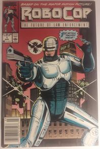 RoboCop Issues #1 & 2 (1990 Marvel) Copper Age Comics