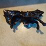 Papo Medieval Black Gold & Armored Knights Dragon Horses Image 4