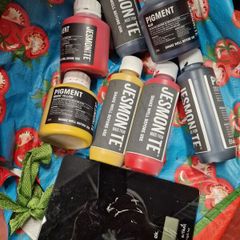 Jemsonite pigments, sales and book