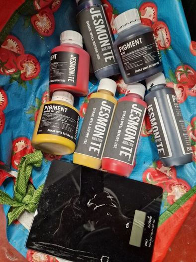 Jemsonite pigments, sales and book