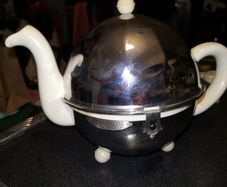 Antique insulated teapot England