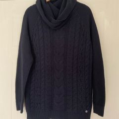Navy Lerros Cotton Blend Jumper Brand New