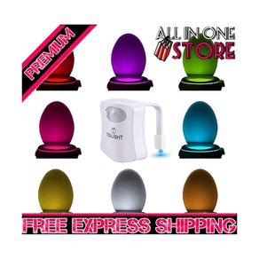 Toilet Bowl Night Light. Motion Sensor Home Gadgets for Men Women Dad Gifts for Men Fathers Day Christmas. Funny Novelty Bathroom Accessory (FREE SHIPPING)