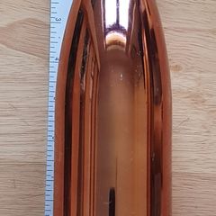 As New - A Drink Bottle - Size 1 pint - Screw Cap - Rose Gold Colour - Dunnes 10/12 Euro - Read Carefully - #