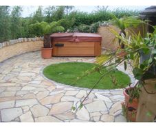 Crazy Paving Sandstone Light