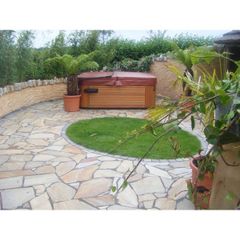 Crazy Paving Sandstone Light
