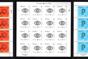 2015 Ireland The Five Senses (Taste, Touch, Sight, Hearing &amp; Smell)  Commemorative Stamp Sheetlet Plate 1A1A Mint Never Hinged (MNH)