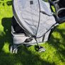 Trixie Grey Dog Buggy Stroller (Quick-Fold, Max 11kg) Image 6