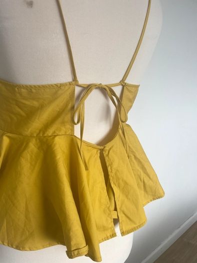 Zara peplum top