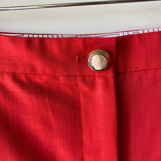 Ted Baker Coral Pink Tailored Crop Trousers