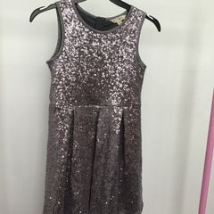 Girls sparkly party dress, size 8-9