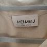 MEIMEIJ 100% Linen Beige Shirt dress, size 10 Image 3